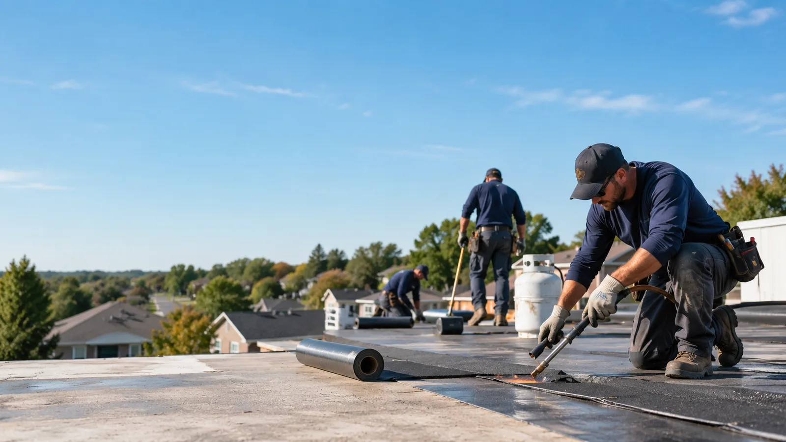 Flat Roof Leak Repair providers in Lindstrom, MN